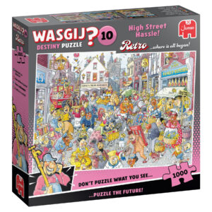 WASGIJ Puzzle: Retro Destiny 10 - High Street Hassle! (1000 Pieces)