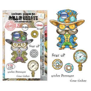 AALL & Create Stamp Sets - A7 - Steam & Wonder Time Tinker (AALL-TP-1374)