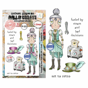 AALL & Create Stamp Sets - A7 - Steam & Wonder Steaming Dee (AALL-TP-1375)