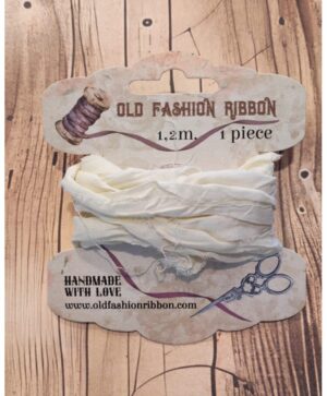 Old Fashion Ribbon: Old Fashion LINEN - vintage IVORY (ROLDL-21)