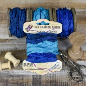 Old Fashion Ribbon: Set of 3 pieces - BLUES (ROLDZ-05)