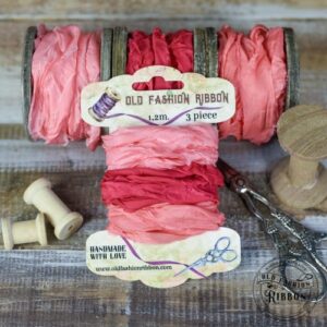 Old Fashion Ribbon: Set of 3 pieces - CORALS (ROLDZ-07)