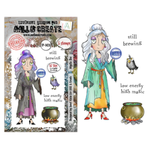 AALL & Create Stamp Sets - A7 - Costume Chronicles: Mystic Dee (AALL-TP-1428)