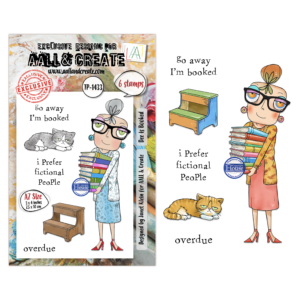 AALL & Create Stamp Sets - A7 - Dee Unfiltered: Dee is Booked (AALL-TP-1433)