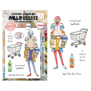 AALL & Create Stamp Sets - A7 - Dee Unfiltered: Dee Shops (AALL-TP-1434)