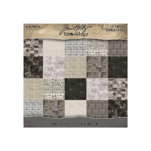 Tim Holtz Palette Collection 8x8 Inch CHARCOAL (TH94479)