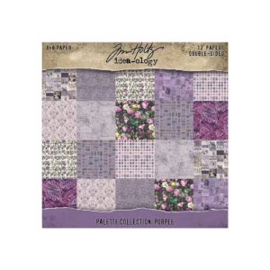 Tim Holtz Palette Collection 8x8 Inch PURPLE (TH94478)