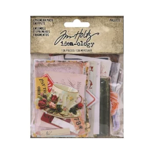 Tim Holtz Palette Ephemera Snippets (136pcs) (TH94485)
